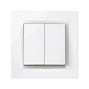 Interruptor Duplo Branco
