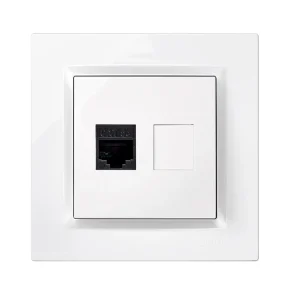Rj45 Base Cat.5e Branco