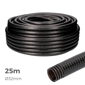 Tubo Anelado Ferroplast Ext. 32mm M-40 Euro/Mts