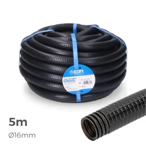Tubo Anelado Exterior 16mm Ce M-25 5mts