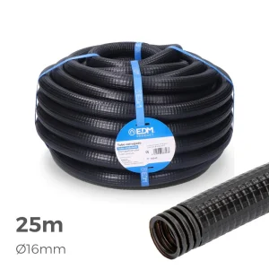 Tubo Anelado Exterior 16mm Ce M-25 25mts