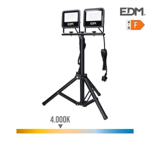 Projetor LED com Tripé 2x30w 2x2370lm 4000k Luz D.