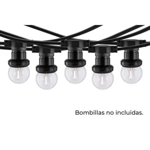 Grinalda com 10 Casquilhos 2000w 50-60 Hz 220-240.