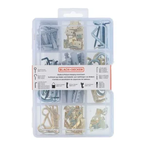 Sortido de Camarões P/ Quadros 198pcs Black+Decker