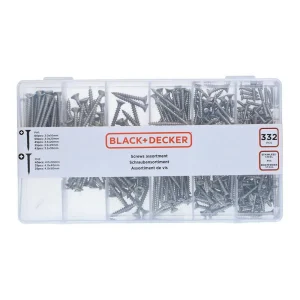 Variedade de Parafusos Black+Decker