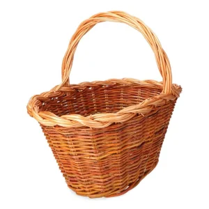 Cesto de Verga 37x25x20cm Altura com Asa 34cm Edm