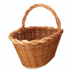 Cesto de Verga 45x30x23cm Altura com Asa 39cm Edm