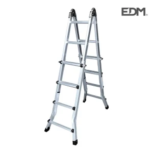 Escada Telescópica Multifunção 2x4 + 4 Passos En13