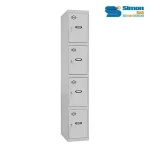 Cacifo Metalico 4 Compartimentos 180x30x50cm Simon