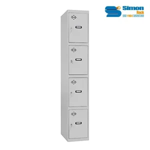 Cacifo Metalico 4 Compartimentos 180x30x50cm Simon