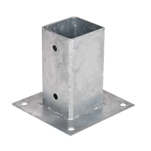 Fixação Metálica Quadrada 9x9cm F50003 Faura