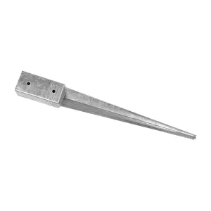 Estaca Metálica Quadrada 9x9cm F50005 Faura