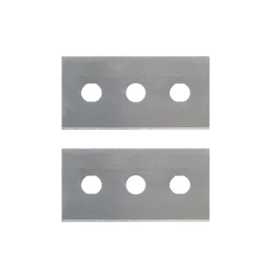 Jogo 2 Laminas de Aço Inox para Raspadores
