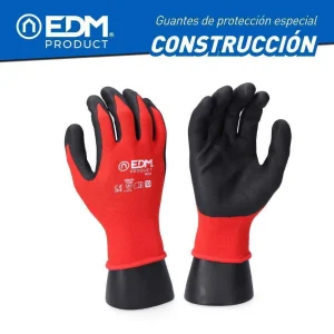 Luvas de Construção em Poliéster Revestido de Lat.