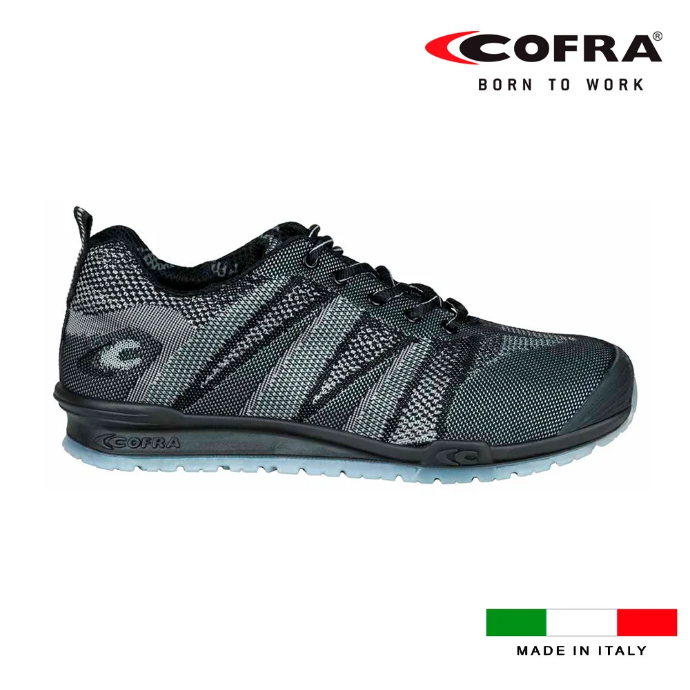 Sapatos de Segurança Cofra Fluent Black S1 Tam. 41