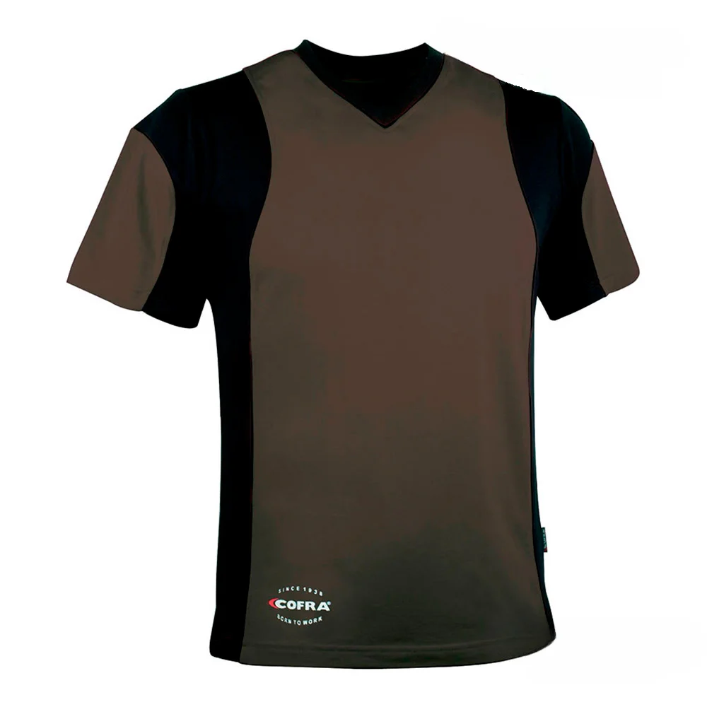T-Shirt Cofra Java Castanho / Preto - Tamanho Xxl