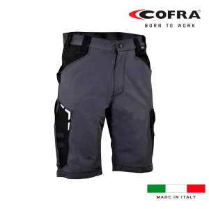 Calções Cofra Bortan Cinzento Escuro - Tamanho 50