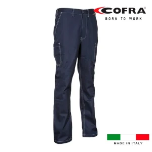 Calças Lesotho Azul Marinho Cofra Tamanho 54