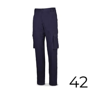 Calças Strech 98% Algodão 2% Elastano 240g Azul M.