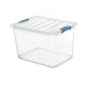 Caixa Katla Transparente 20l com Alças Ergonómicas