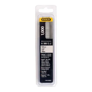 Caixa 1000 Pregos/Brad 8/300/E/Tipo J - 12mm 1-Sw.
