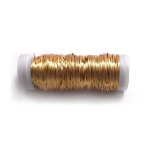 Arame Latão Bobina 0,40mm - 50gr