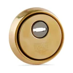 Escudo Es610l. Acabamento em Latão. 64mm. Ifam
