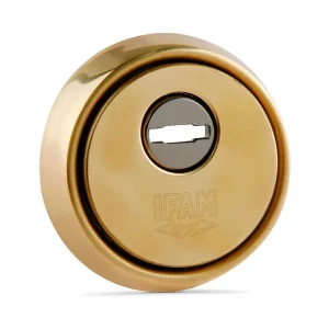 Escudo Es610l. Acabamento em Latão. 64mm. Ifam