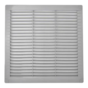 Grelha de Ventilação Quadrada com Plugues e Mosqu.
