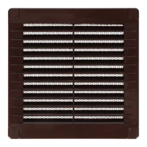 Grelha de Ventilação Quadrada com Tampões 150x150.