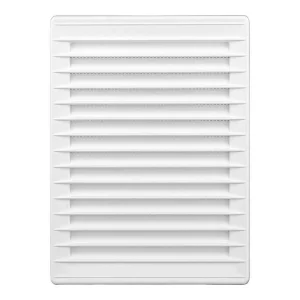 Grelhador de Ventilação Retangular Embutido Abs M.
