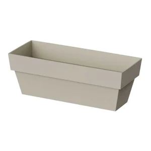 Floreira Limited 12x30cmm Ecru Plastiken