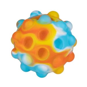 Bola Anti Stress Bolhas Ø7cm Cores Sortidas