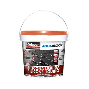 Rubson Silicone Liquido Aquablock 1kg Telha