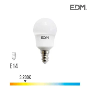Lâmpada Esferica LED E14 8.5w 940 Lm 3200k 