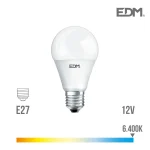 Lâmpada Standard LED 12v Ac/Dc E27 10w 810 Lm 6400