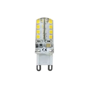 Lâmpada G9 Silicone LED 2,5w 200 Lm 3200k Luz Quen