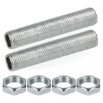 Varao Roscado Oco 50mm com Porca Embalada (2r e 4v
