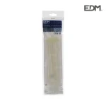 Abraçadeiras Natural 150x3,5mm Saco 25 Unidades Ed