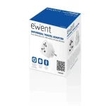 Ewent Ew1480 Adaptador de Energia Universal Branco