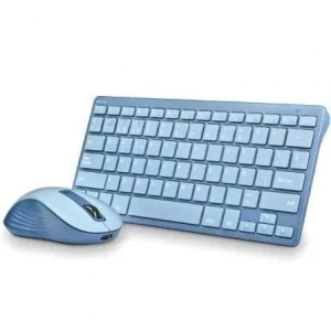 Teclado e Rato Sem Fios Ngs Fantasy Kit Blue
