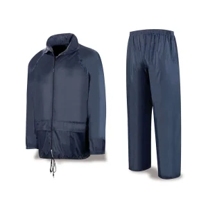 Traje Meteo Impermeável Poliéster Azul Marinho Xl