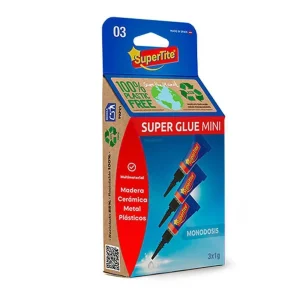 Cola Instantânea Supertite 2403 Mini 1 G 3 Unidad.