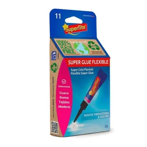 Cola Instantânea Supertite 2411 Gel Flexível 3 G