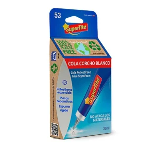 Cola Instantânea Supertite 2453 Poliestireno (20 .