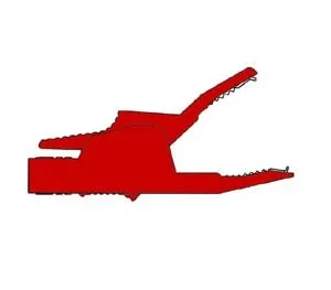 Clipes de Crocodilo Isolados 4mm 34a, Contato Prot