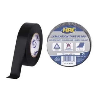 Fita Isolante de Pvc Vde - Preta 19mm X 20m
