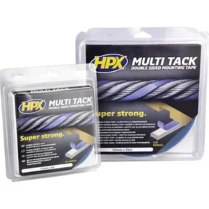 Fita Dupla Face "Multi-Tack" - Semi Transparente .