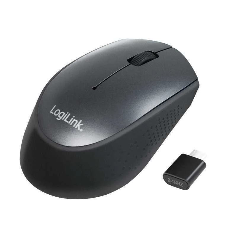Logilink Id0160 Rato Ambidestro Rf Wireless Ótico.