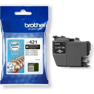 Tinteiro de Tinta Original Brother Lc421bk